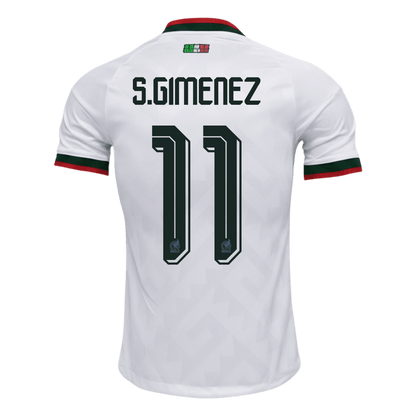 Camiseta Auténtica S.GIMENEZ #11 Mexico 2026 Segunda Equipación Copa del Mundo - Version Jugador
