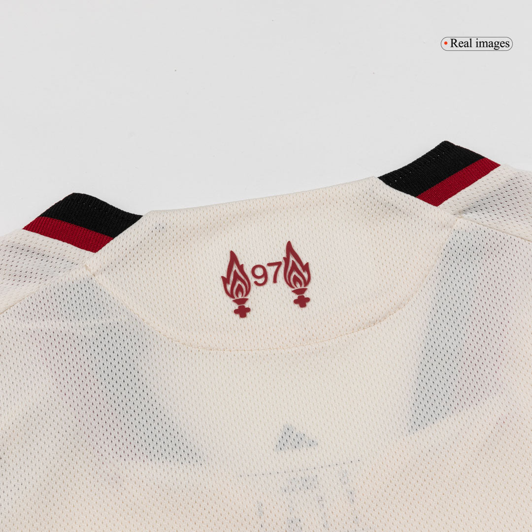 Tricouri Fotbal Liverpool GAKPO #18 Deplasare 2025/26 Authentic