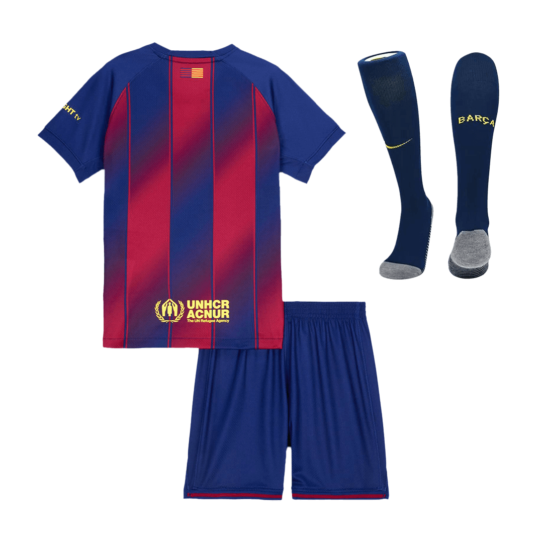 Miniconjunto Completo Barcelona 2025/26 Primera Equipación Niño-Camisetas Pasion Shop