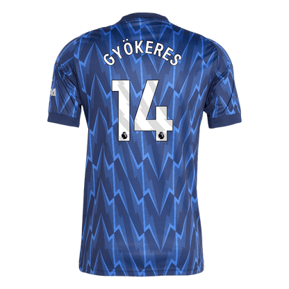 Camiseta GYÖKERES #14 Arsenal 2025/26 Segunda Equipación-Versión Hincha-Camisetas Pasion Shop