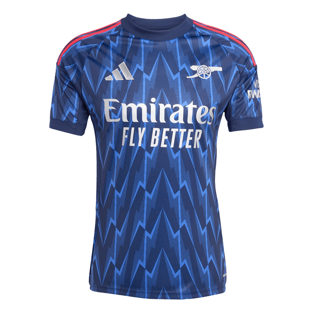 Camiseta RICE #41 Arsenal 2025/26 Segunda Equipación-Versión Hincha-Camisetas Pasion Shop