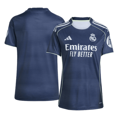 Camiseta Real Madrid 2025/26 Segunda Equipación Mujer - Versión Hincha-Camisetas Pasion Shop