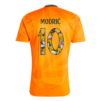 Camiseta Real Madrid 2024/25 Segunda Equipación Modrić #10 - Versión Hincha - Fuente Champions