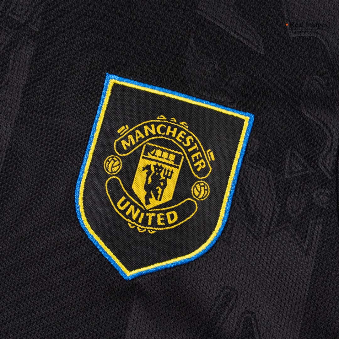Conjunto Infantil Completo Manchester United 2025/26 Tercera Equipación