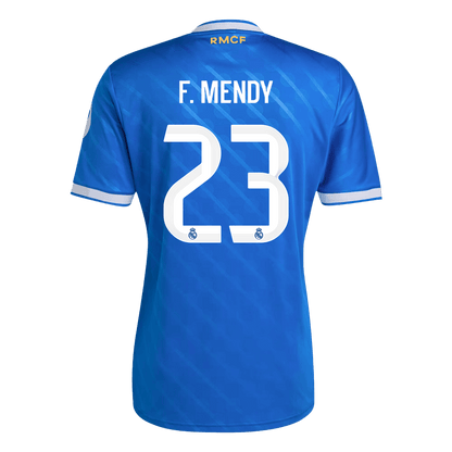 Camiseta F. MENDY #23 Real Madrid 2025/26 Tercera Equipación - Versión Hincha