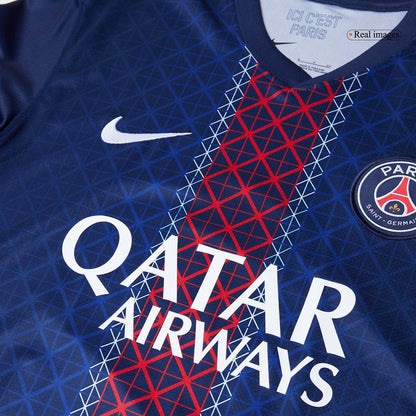 Tricouri Fotbal PSG KVARATSKHELIA #7 Acasă 2025/26 - Premium