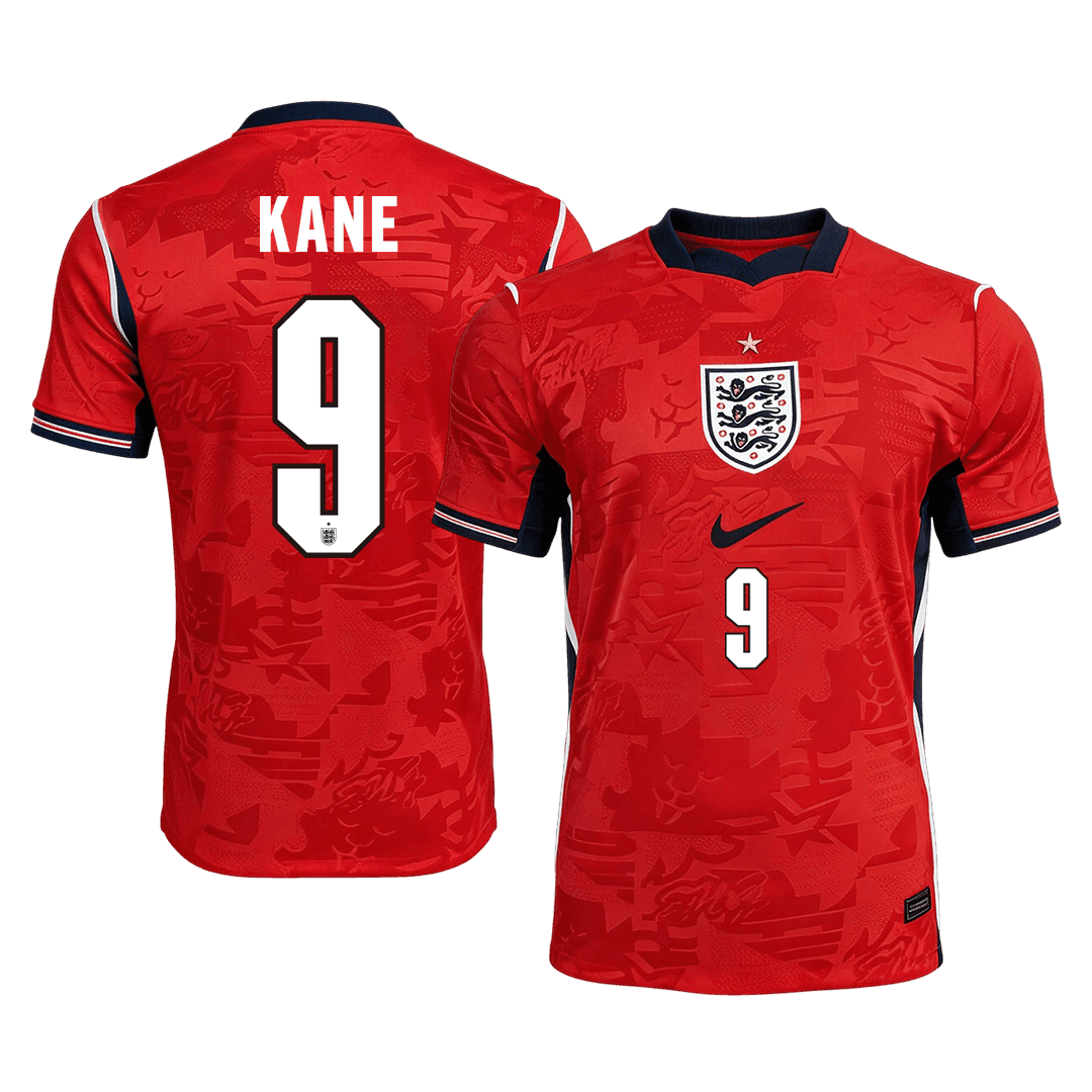 Camiseta KANE #9 England 2026 Segunda Equipación Copa del Mundo - Versión Hincha