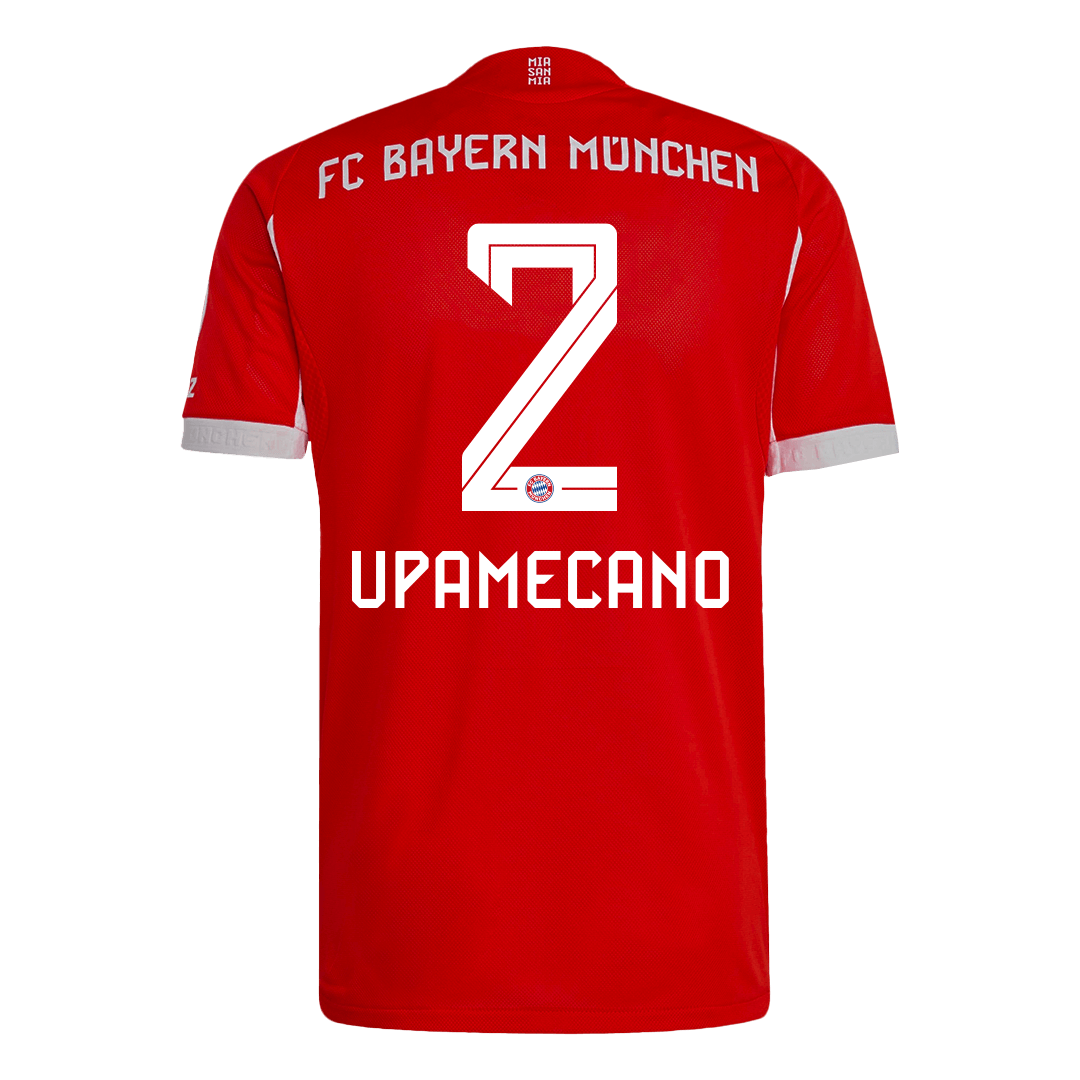 Camiseta Auténtica UPAMECANO #2 Bayern Munich 2025/26 Primera Equipación - Version Jugador