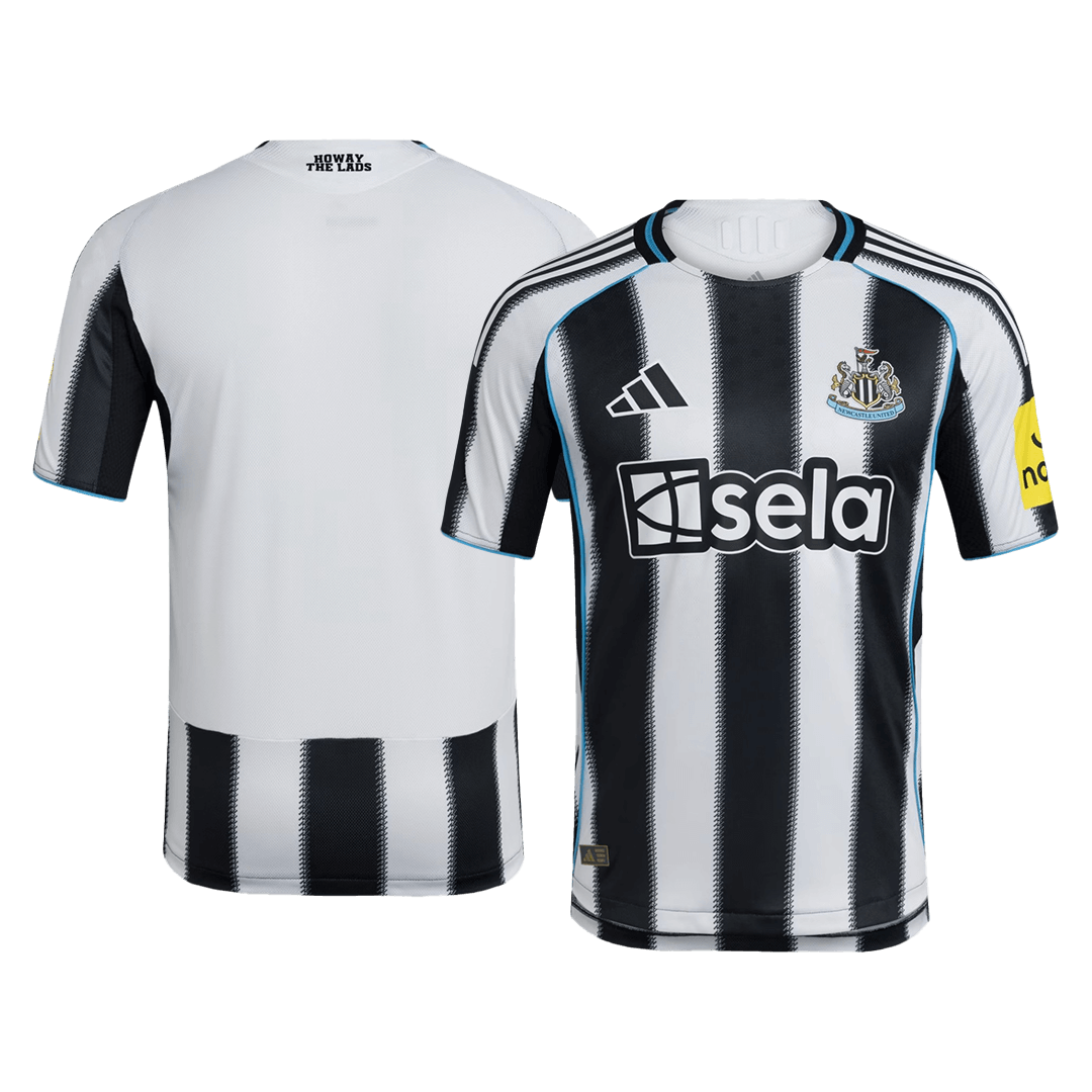 Camiseta Newcastle United 2025/26 Primera Equipación Hombre-Versión Jugador-Camisetas Pasion Shop