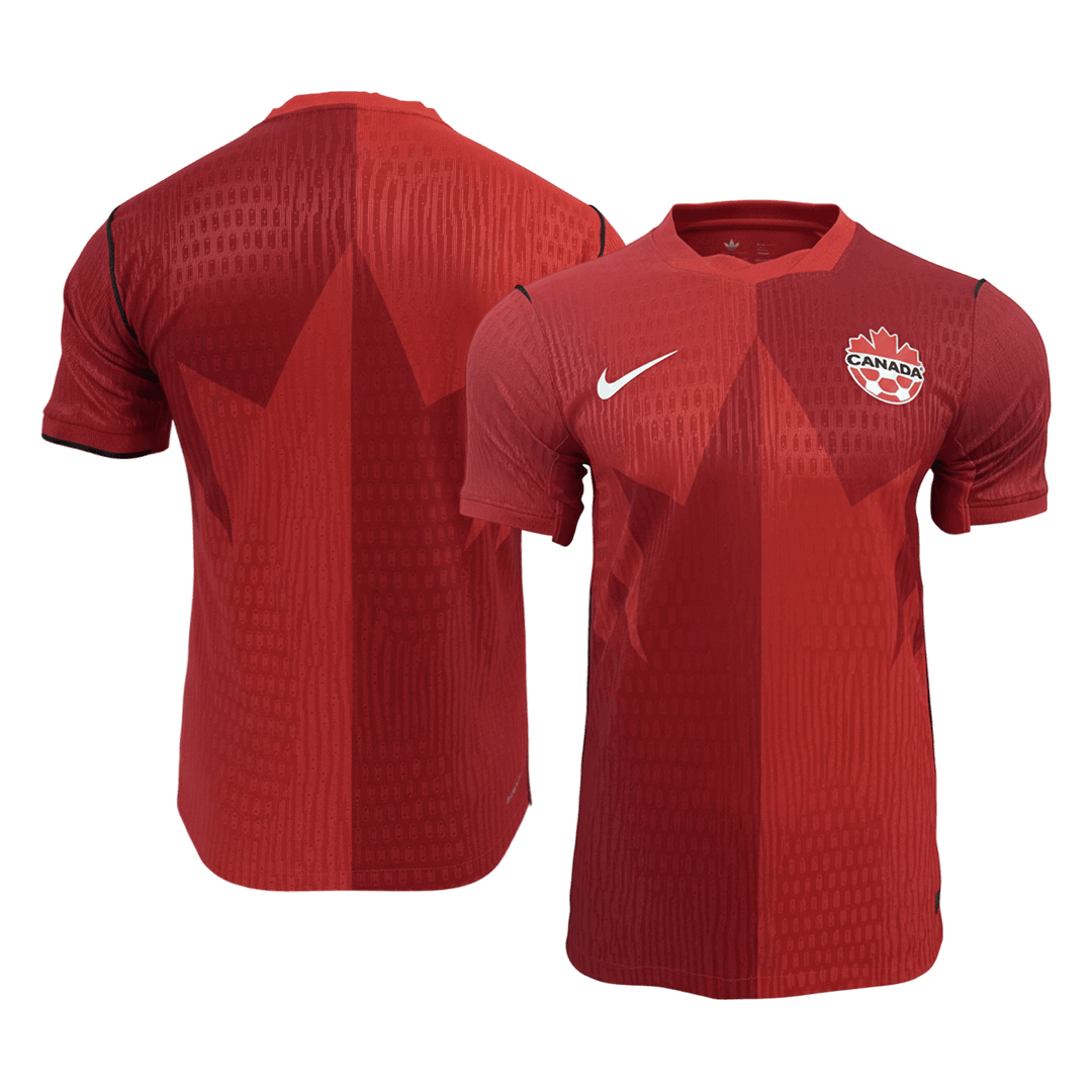 Camiseta Auténtica Canada 2026 Primera Equipación Copa del Mundo - Version Jugador