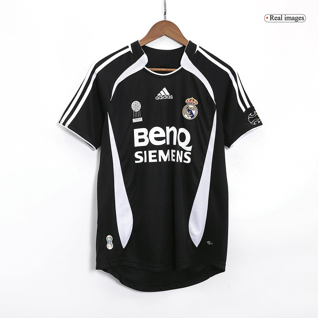 Camiseta Retro 2006/07 RAUL #7 Real Madrid Segunda Equipación Visitante Hombre - Versión Hincha