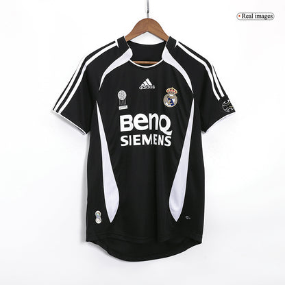 Retro 2006/07 SERGIO RAMOS #4 Real Madrid Segunda Equipación