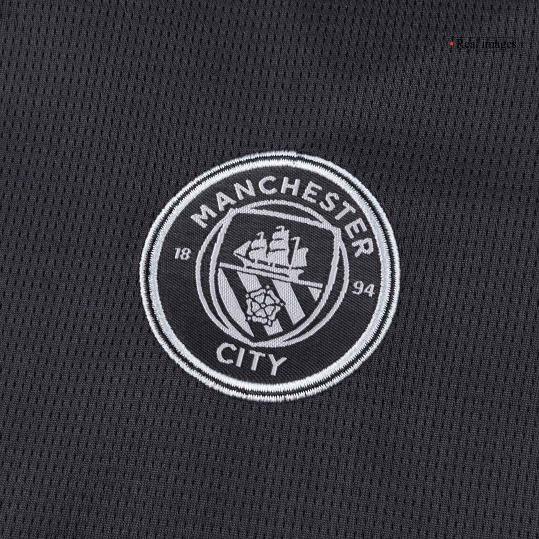 Conjunto Infantil Completo Manchester City 2025/26 Segunda Equipación