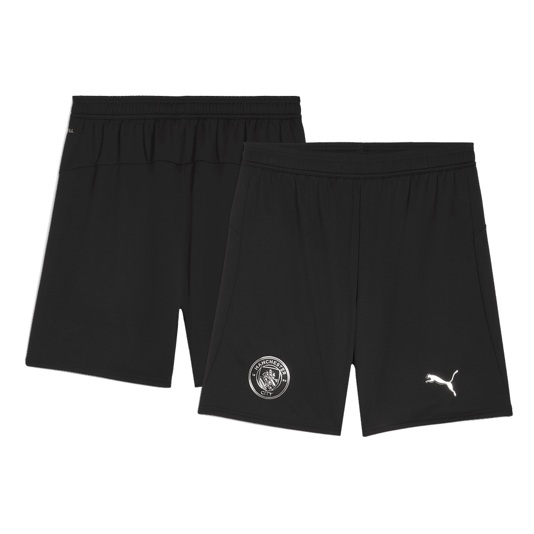 Conjunto Manchester City 
2025/26 Segunda Equipación (Camiseta + Pantalón Corto)