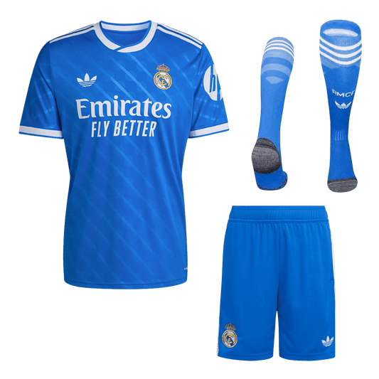 Conjunto Completo Real Madrid 2025/26 Tercera Equipación camiseta de fútbol