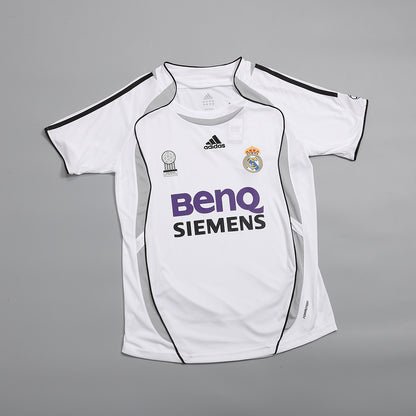 Retro 2006/07 SERGIO RAMOS #4 Real Madrid Primera Equipación