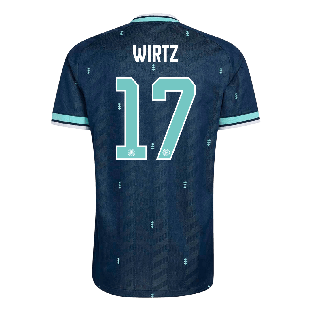 Camiseta Auténtica WIRTZ #17 Germany 2026 Segunda Equipación Copa del Mundo - Version Jugador