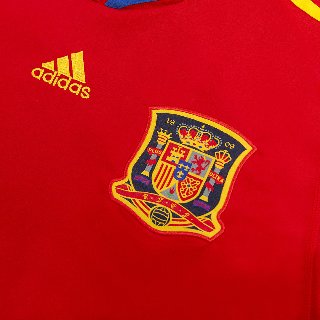 Retro 2010 XAVI #8 Spain Primera Equipación Copa del Mundo