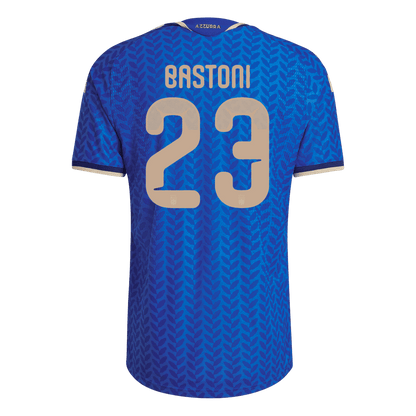 Camiseta Auténtica BASTONI #23 Italy 2026 Primera Equipación Copa del Mundo - Version Jugador