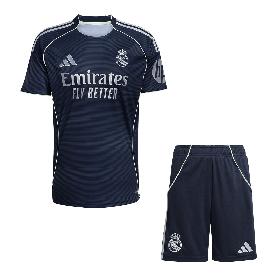 Calidad Premium Conjunto Real Madrid 2025/26 Segunda Equipación camiseta de fútbol