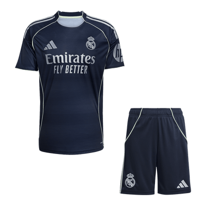 Calidad Premium Conjunto Real Madrid 2025/26 Segunda Equipación camiseta de fútbol