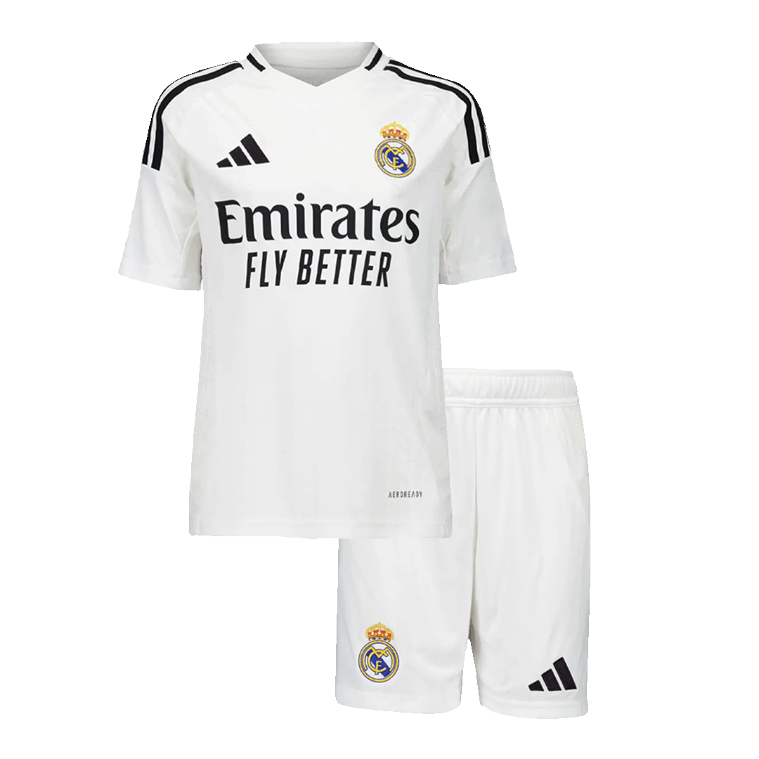Miniconjunto Real Madrid 2024/25 Primera Equipación camiseta de fútbol