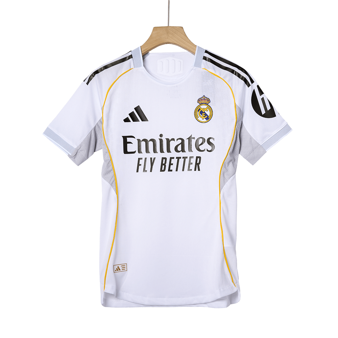 Tricouri Fotbal Real Madrid F.MENDY #23 Acasă 2025/26 Authentic - Premium