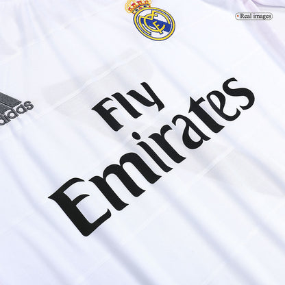 Tricouri Fotbal Vintage Real Madrid RONALDO #7 Acasă 2013/14