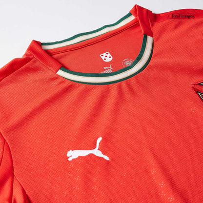 Tricouri Fotbal Portugalia RONALDO #7 Acasă 2025 Mânecă Lungă