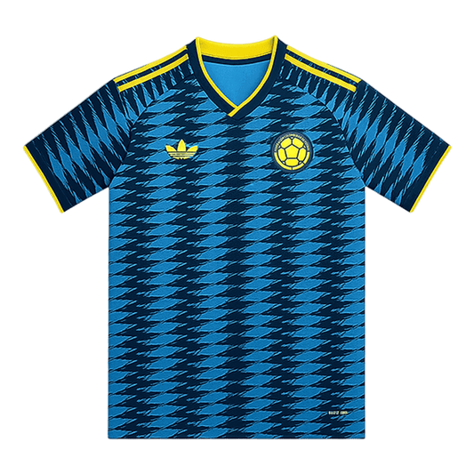 Camiseta Colombia 2026 Segunda Equipación Copa del Mundo - Versión Hincha