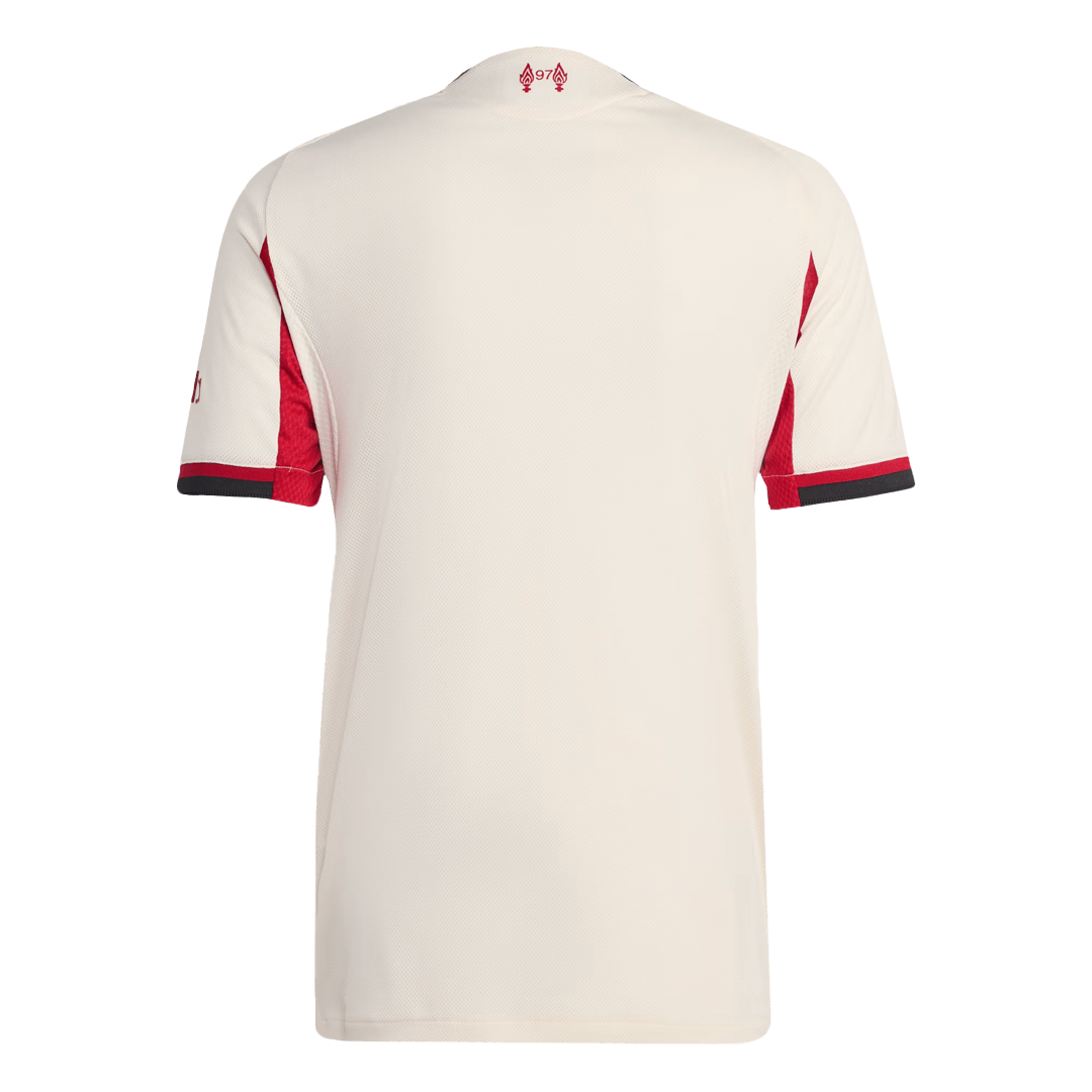 Camiseta Auténtica Liverpool 2025/26 Segunda Equipación-Versión Jugador-Camisetas Pasion Shop