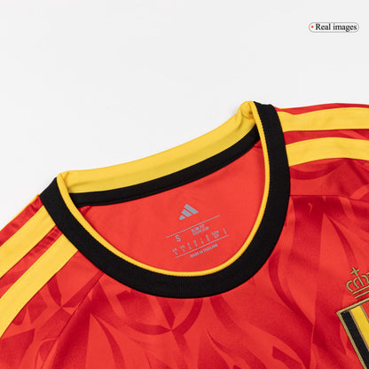 Camiseta DE BRUYNE #7 Belgium 2026 Primera Equipación Copa del Mundo - Versión Hincha