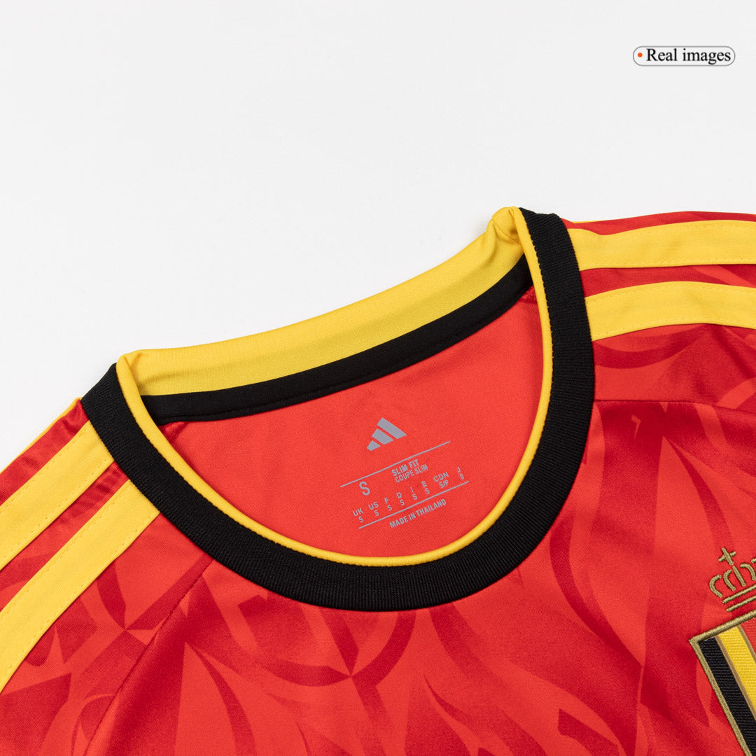 Conjunto Belgium 2026 Primera Equipación Copa del Mundo