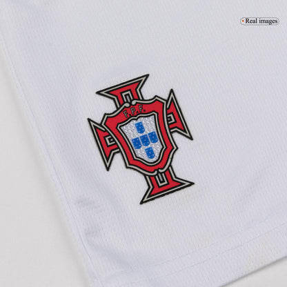 Set Tricouri Fotbal Portugalia Deplasare Cupa Mondială 2026 Pentru Copii