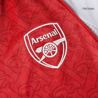 Conjunto Completo Auténtico Arsenal 2025/26 Primera Equipación-Camisetas Pasion Shop
