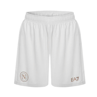 Pantalón Corto Napoli 2025/26 Segunda Equipación camiseta de fútbol