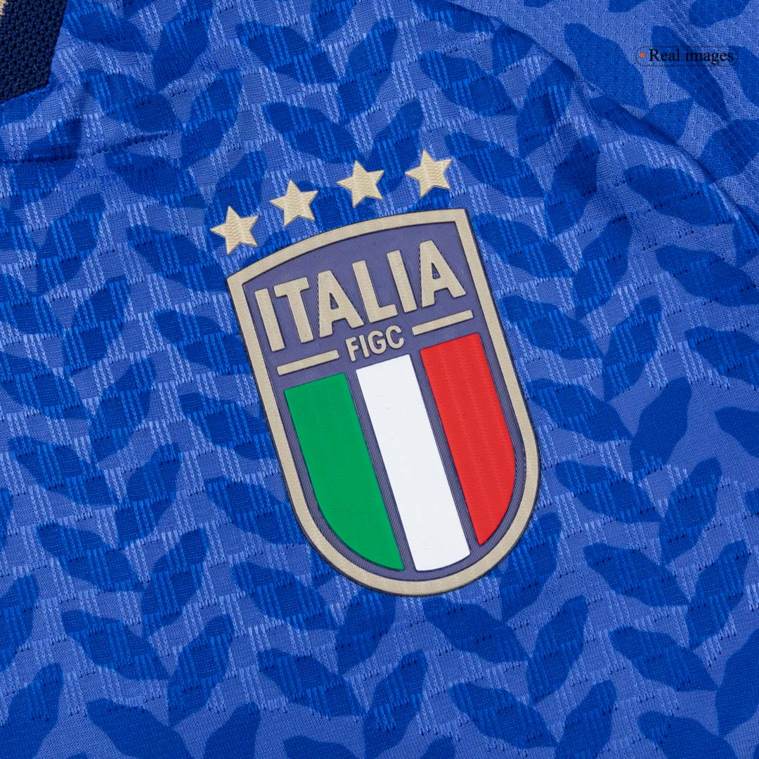 Camiseta Auténtica BASTONI #23 Italy 2026 Primera Equipación Copa del Mundo - Version Jugador