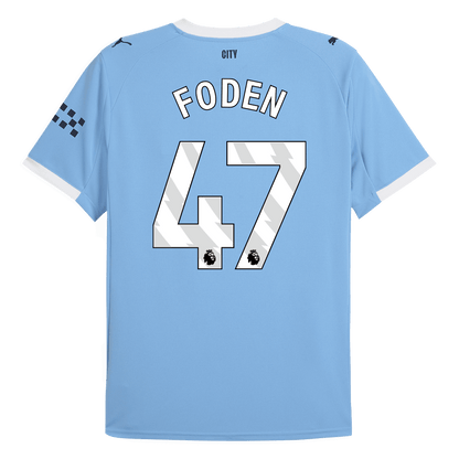 Tricouri Fotbal Manchester City FODEN #47 Acasă 2025/26 - Premium