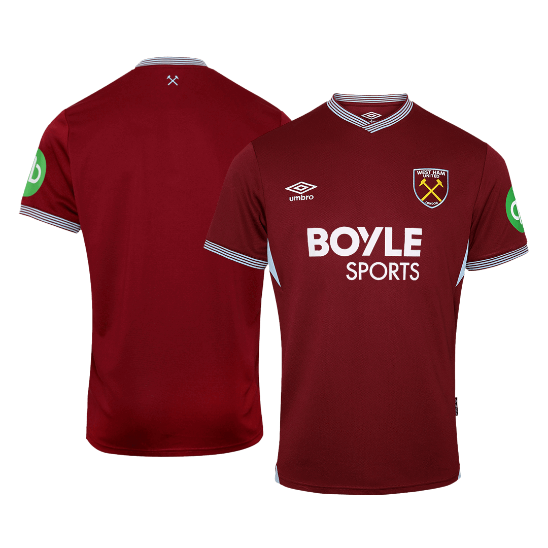 Camiseta West Ham United 2025/26 Primera Equipación-Versión-Hincha-Camisetas Pasion Shop