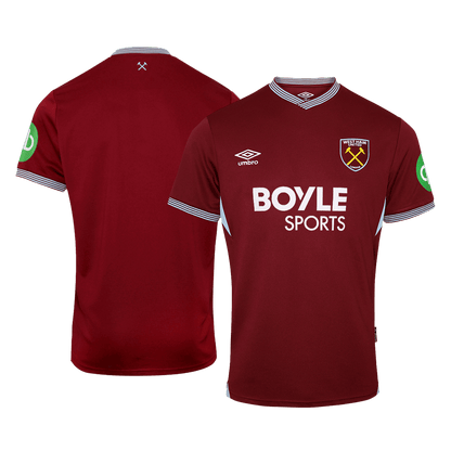 Camiseta West Ham United 2025/26 Primera Equipación-Versión-Hincha-Camisetas Pasion Shop