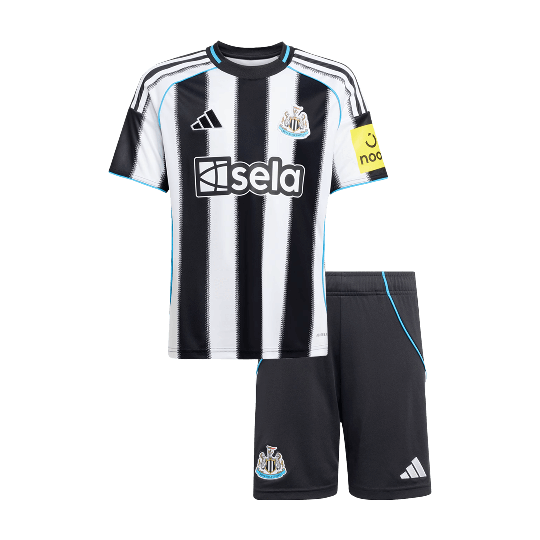 Conjunto Infantil Newcastle United 2025/26 Primera Equipación camiseta de fútbol