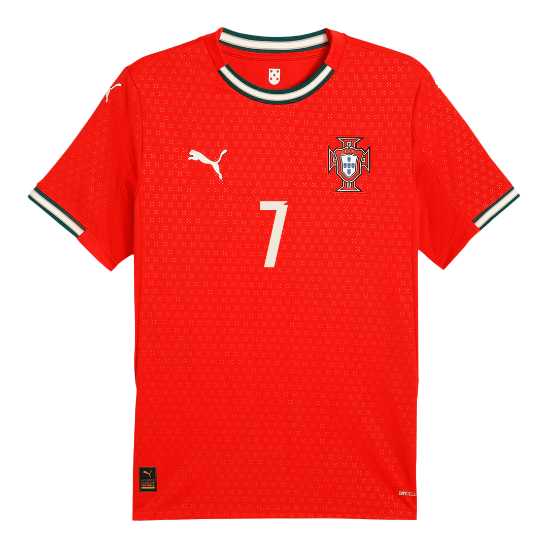 Tricouri Fotbal Portugalia RONALDO #7 Acasă 2025