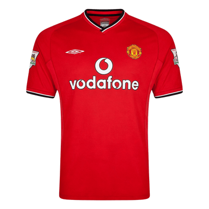 Retro 2000/02 Manchester United Primera Equipación