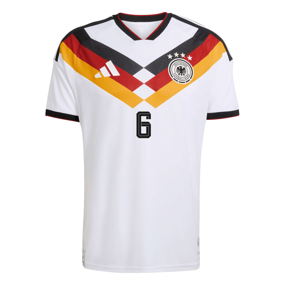 Camiseta Auténtica KIMMICH #6 Germany 2026 Primera Equipación Copa del Mundo - Version Jugador