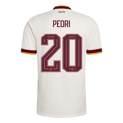 Camiseta Auténtica PEDRI #20 Spain 2026 Segunda Equipación Copa del Mundo - Version Jugador