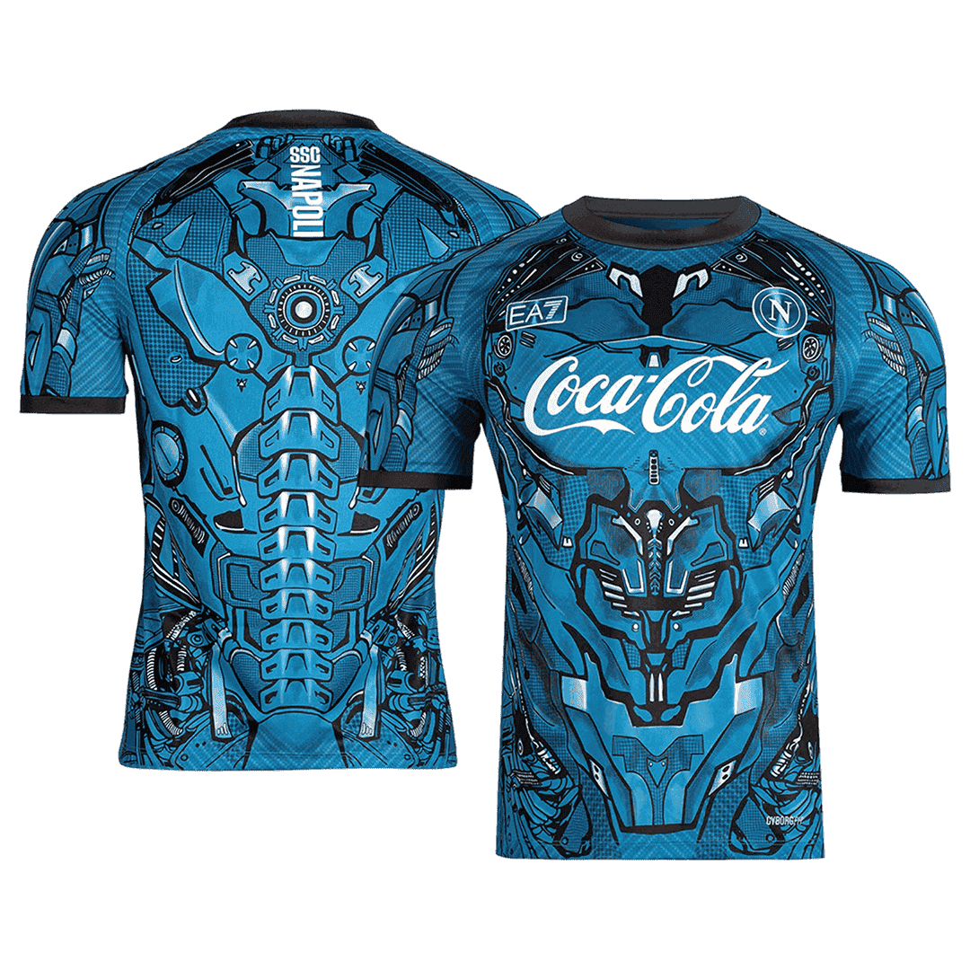 Camiseta Napoli 2025/26 Pre-Partido - Versión Hincha