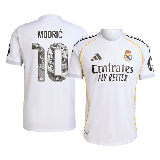 Camiseta Modrić Especial #10 Real Madrid 2025/26 Primera Equipación Hombre - Versión Jugador