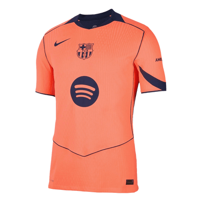 UCL Camiseta Auténtica PEDRI #8 Barcelona 2025/26 Tercera Equipación -Versión Jugador-Camisetas Pasion Shop