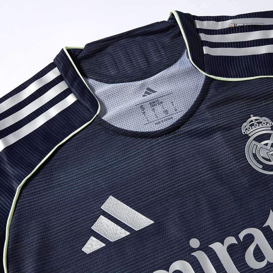 Camiseta Auténtica VALVERDE #8 Real Madrid 2025/26 Segunda Equipación-Versión Jugador