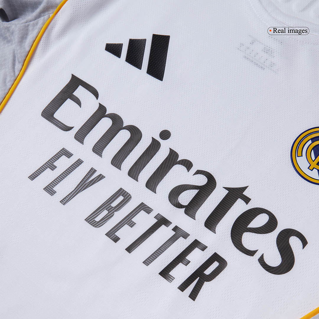 Camiseta Auténtica VALVERDE #8 Real Madrid 2025/26 Primera Equipación-Versión Jugador-Camisetas Pasion Shop